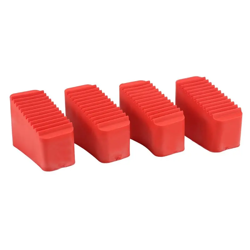 A51M-4Pcs Step Ladder Feet Covers Versatile Ladder Leg Covers Non-Skid Ladder Pads Rubber Foot Pad Insulating Foot Sleeve
