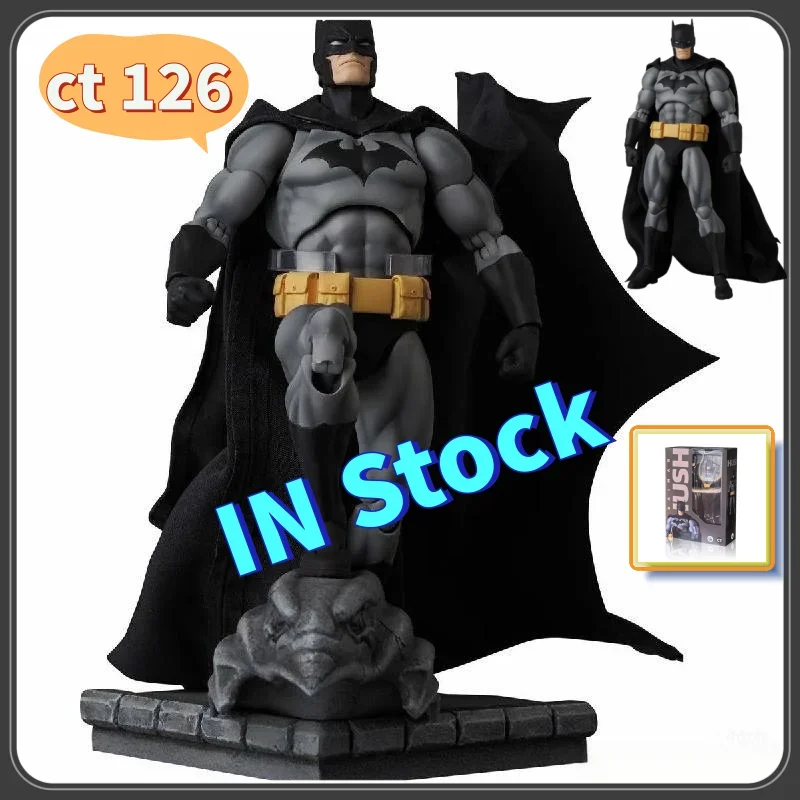 Actualmente en stock la figura CT Toys Batman es la figura de acción MAFEX 126 Batman Hush como juguete para niños