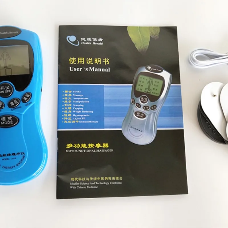 

1 piece in English digital multi-function body massager massager multi-function massager