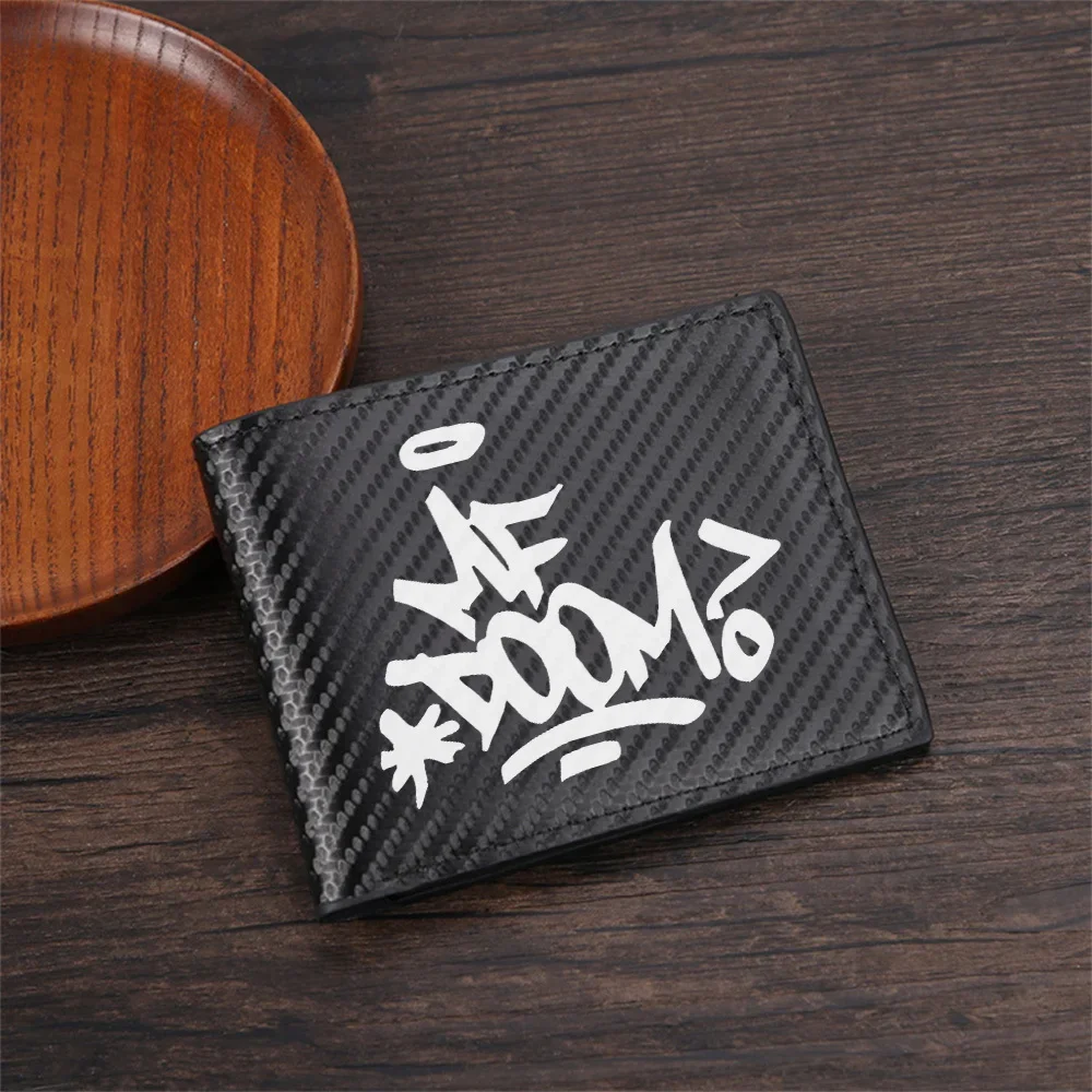 Art graffiti style lettering cool design Men's Wallets Simple Business Modern Stylish Printing Design Gifts For Father Boyfriend