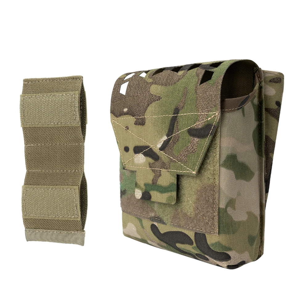 

Tactical Sundries Pouch Tool Pouch With Back insert Mag Pouch MOLLE Multi-Function Pouch Suitable For Airsoft Shooting, Hunting