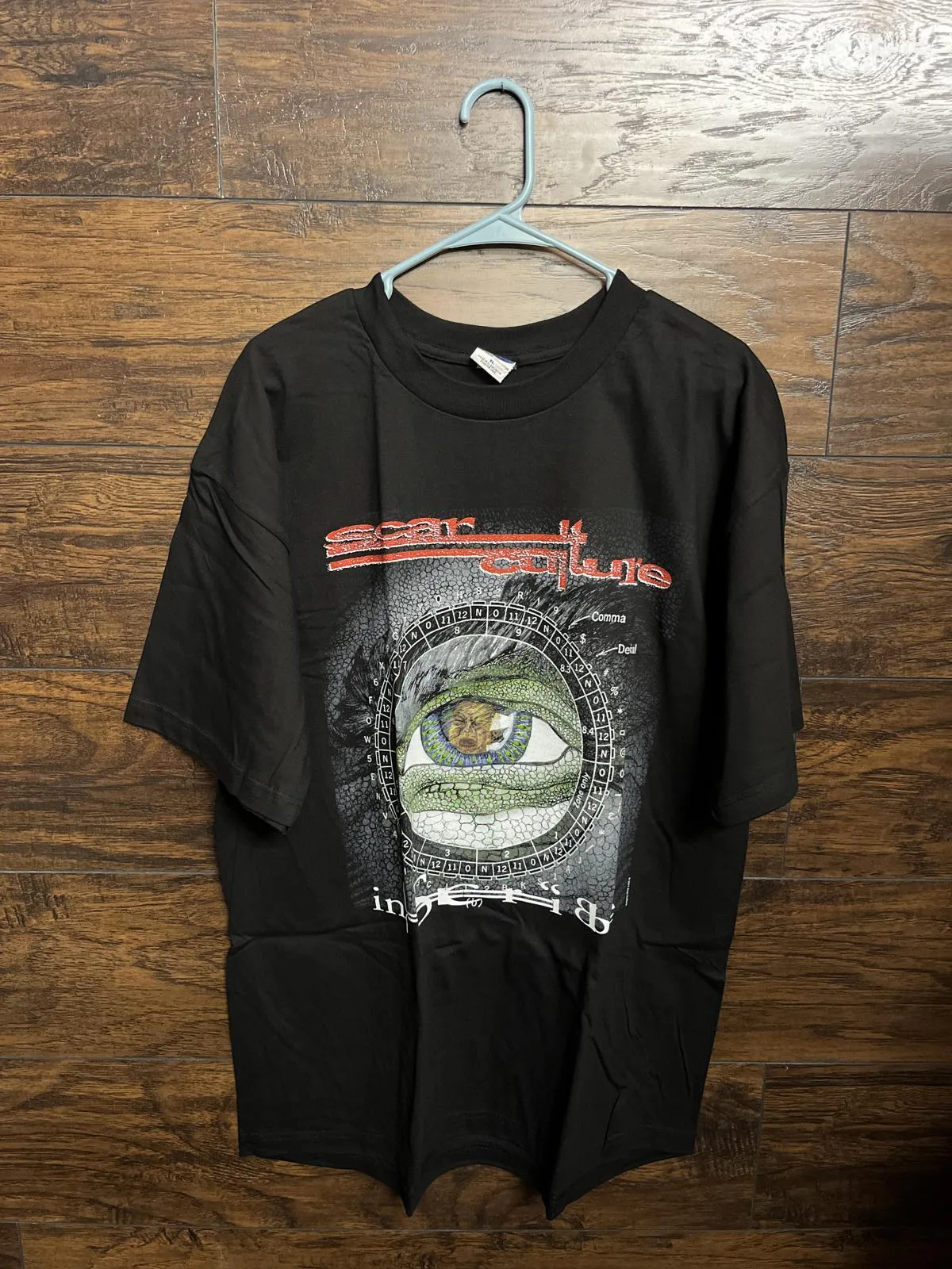 Vtg Scar Culture T Shirt Album In Scribe Merch Xl