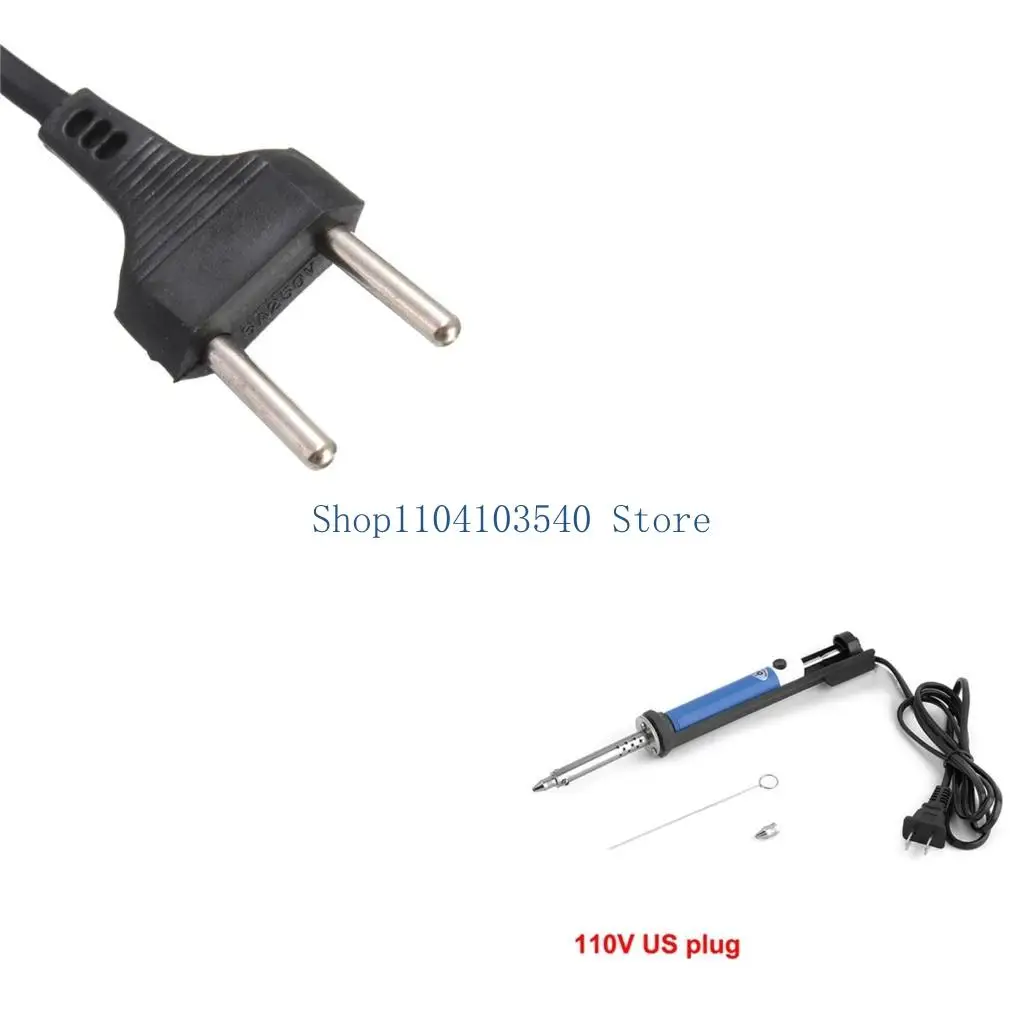

02DC Standard 30w 40w Electric Soldering Iron Pen, Solder Suction And Soldering Device, Vacuum Pump Welding Tool AC110V/220V