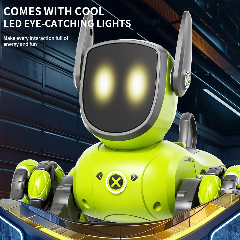 2.4G Rc dérive voiture acousto-optique télécommande Robot chien 360 degrés dérive cascadeur RC voiture jouets pour garçons filles enfants cadeau