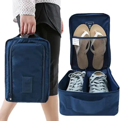 Multifuncional Waterproof Shoes Clothing Bag, Conveniente Travel Storage Bag, Nylon Portable Organizer Bags, Shoe Sorting Pouch