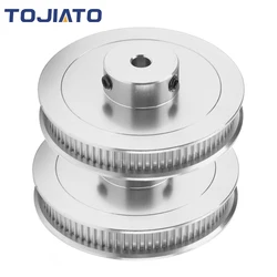 VORON 80 Teeth GT2 Timing Pulley 2GT Synchronous Pulley Bore 5/8mm Width 6mm Timing Belt 80T GT2 Aluminum Alloy Driving Wheel