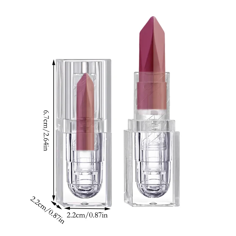 Lápiz labial mágico que cambia de Color con la temperatura, brillo hidratante y bálsamo labial resistente al agua de larga duración, lakerain ﻿
