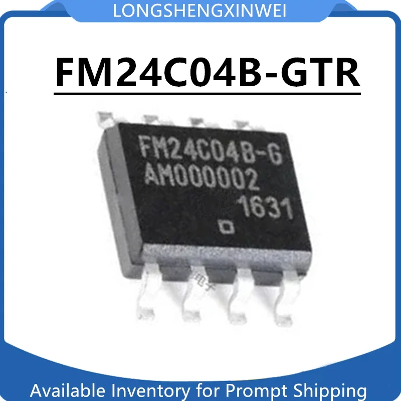 1PCS FM24C04B-GTR FM24C04B-G SOP8 4Kbit I2C Interface FRAM Ferroelectric Memory New Original in Stock
