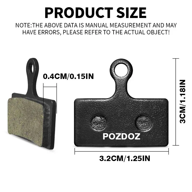 

SOOCENT Resin Disc Brake Pad For SHIMANO xt M445 355 395 Magura Bicycle Parts Wear-resistant Hydraulic MTB Cycling Brake Pads