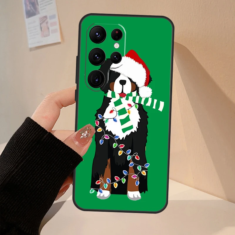 Funny Bernese Mountain Dog Phone Case For Samsung Galaxy S26 Ultra S20 S21 S22 S23 S24 S25 Ultra S26 Plus S26 FE Soft Cover - view 6