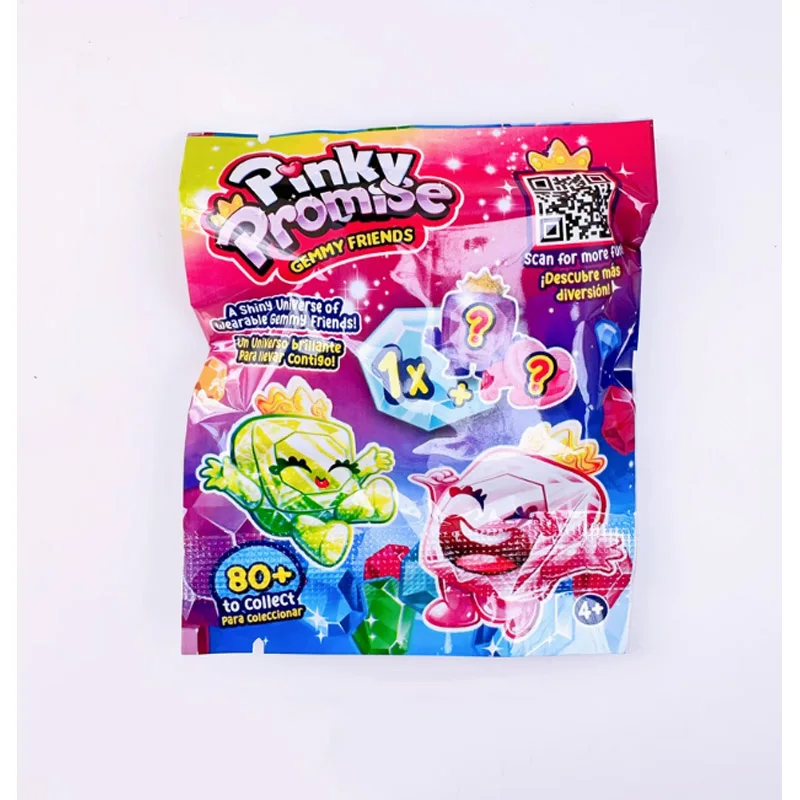 Pinky Promise Gemmy Friends Blind Box Toys Lovely Girl DIY Gemstone Hairpin Ring Bracelet Necklace Model Collect Ornaments Gifts view 5