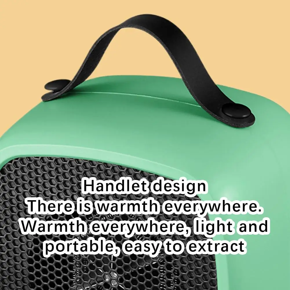 500 واط سطح المكتب سخان الهواء الدافئ المحمولة التدفئة السريعة خفيفة الوزن ترموستات ذكي الحماية من الحرارة الزائدة مكتب المنزلية #6