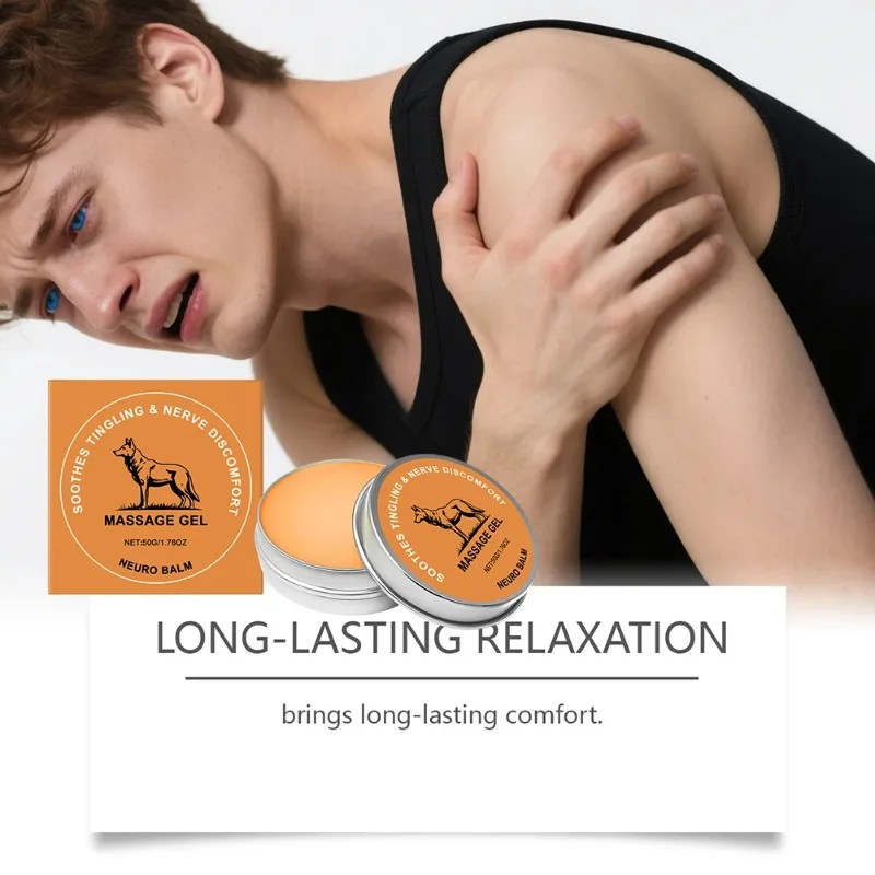 Nerve-Relief Balmdeeply Penetrate Fast-Acting Relief Joint Discomfort Gentle Care for Knee Shoulder Joint Support ﻿