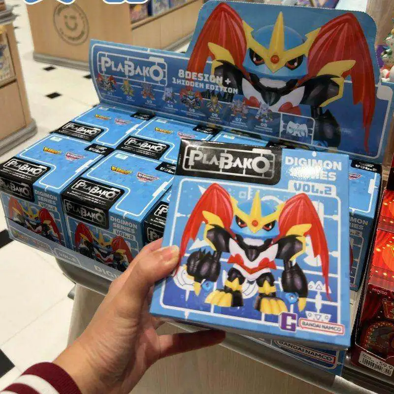 Genuine Qmsv Mini Plabako Digimon Adventure Blind Box 2026 Vol.2