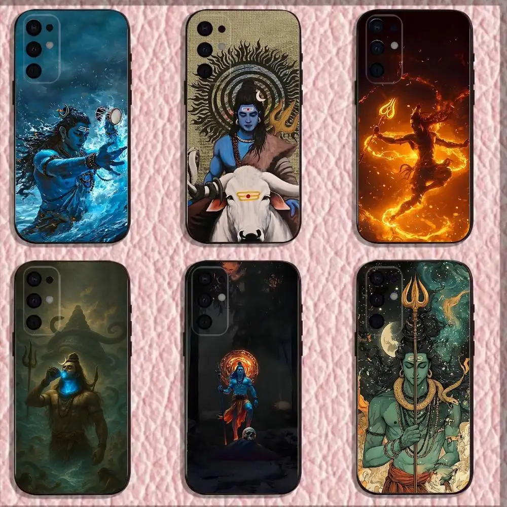

Lord Shiva Mahadev Of India Phone Case For Samsung S25,S24,S21,S22,S23,S30,Ultra,S20,Plus,Fe,Lite,Note,10,9,5G Black Cover