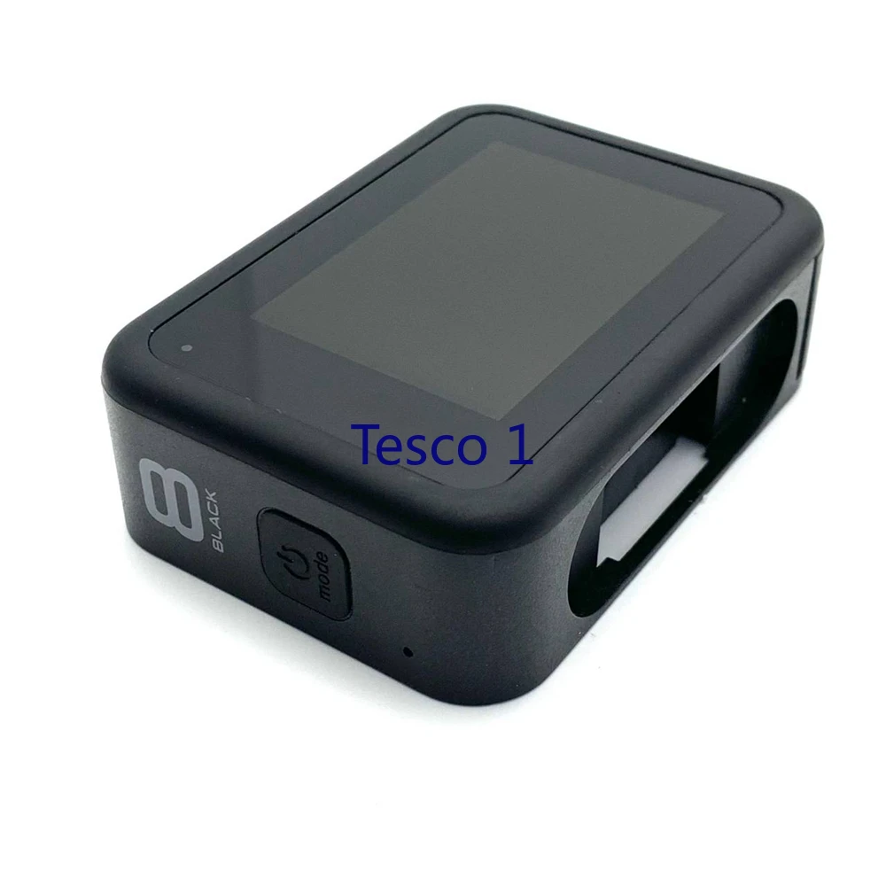 شاشة LCD تعمل باللمس آسى ، حافظة خزانة ، باب غطاء بطارية لـ GoPro Hero 8 ، كاميرا حركة سوداء ، قطع غيار إصلاح ، جديدة
