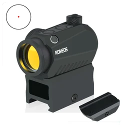 Rifle táctico ROMEO 5 1x20mm, mira de Punto Rojo 2 MOA, Rifle de caza compacto, tiro óptico, a prueba de golpes, impermeable para riel de 20MM, réplica 1:1