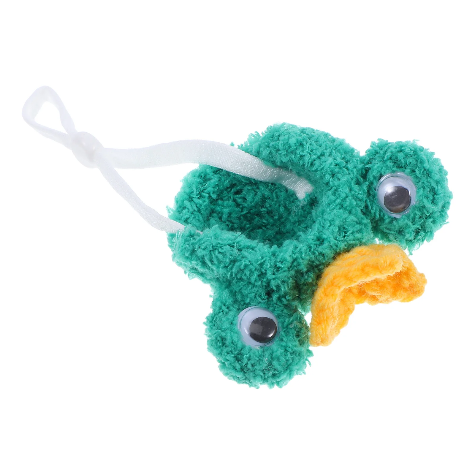 

Mini Small Animal Adjustable Frog Hat Lightweight Knitted Pet Hat for Hamsters Lizards Guinea Pigs Hedgehogs Party Holiday