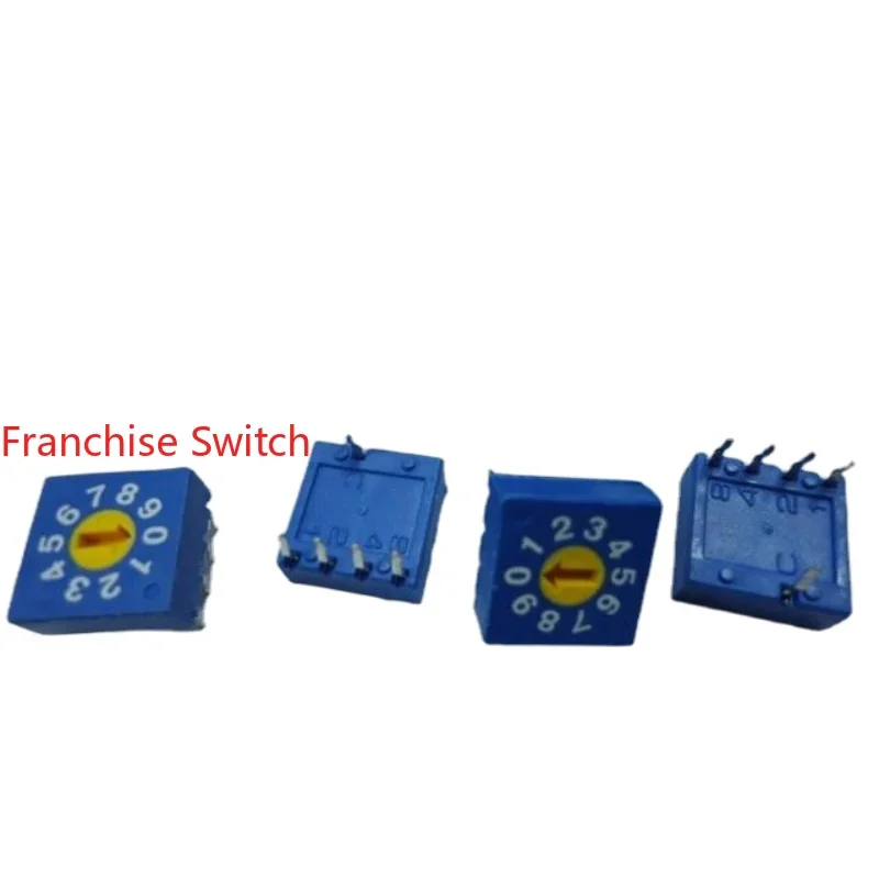 

10PCS ECE Encoder ERD1 Encoding Switch Ring Code Digital 0-9 Pin Position 4:1 Positive