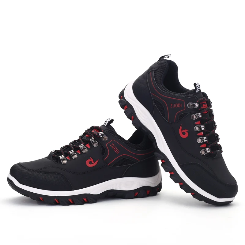 Men's leather Casual Shoes, Men's Sports Shoes, Spring,Autumn,Winter Shoes, Men's Tennis lightweight Wear-resistant Hiking Shoes image 6
