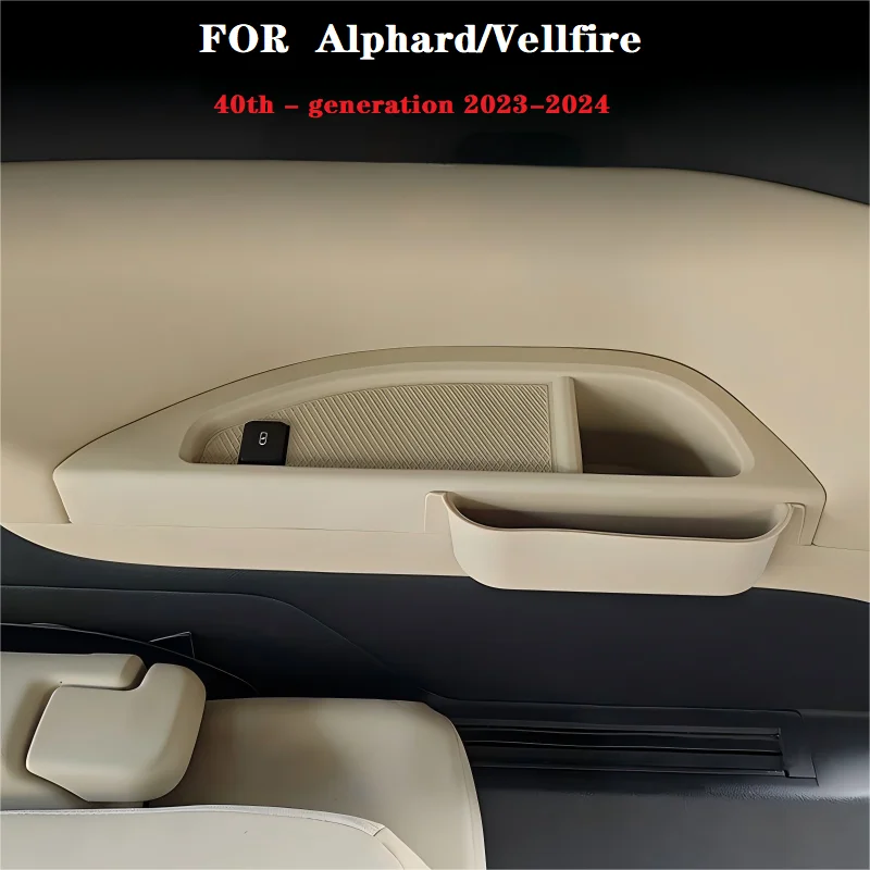 

2023-2024 год для Toyota Alphard/Vellfire, третий ряд, силиконовая защитная накладка на подлокотник, аксессуар для внутренней модификации