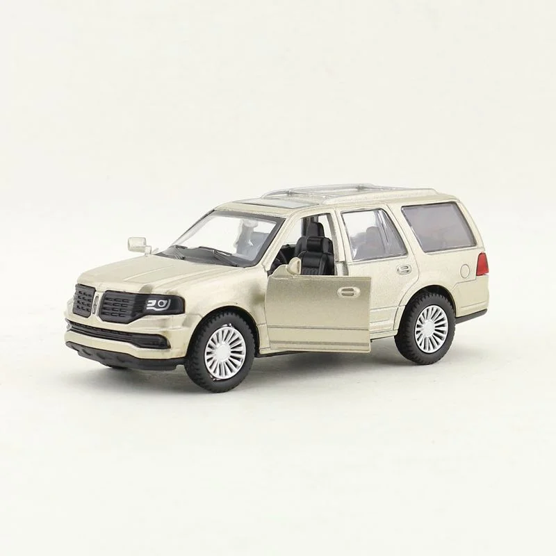 1:46 LINCOLNS Navigator SUV Alloy Luxy Car Model Diecasts Metal Off-road Vehicles Car Model Simulation Collection Kids Toys Gift