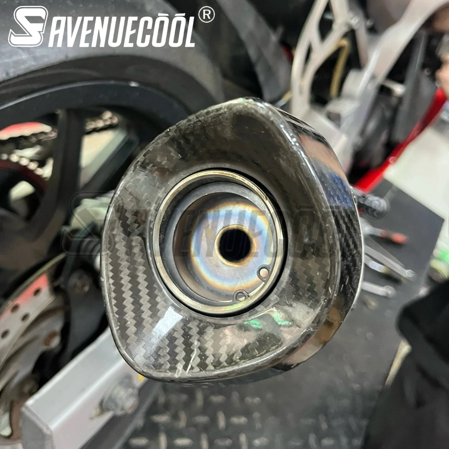 Avenuecool Arrow Thunder Tappo marmitta di scarico Db Killer Tappo marmitta in acciaio inossidabile Modifica speciale