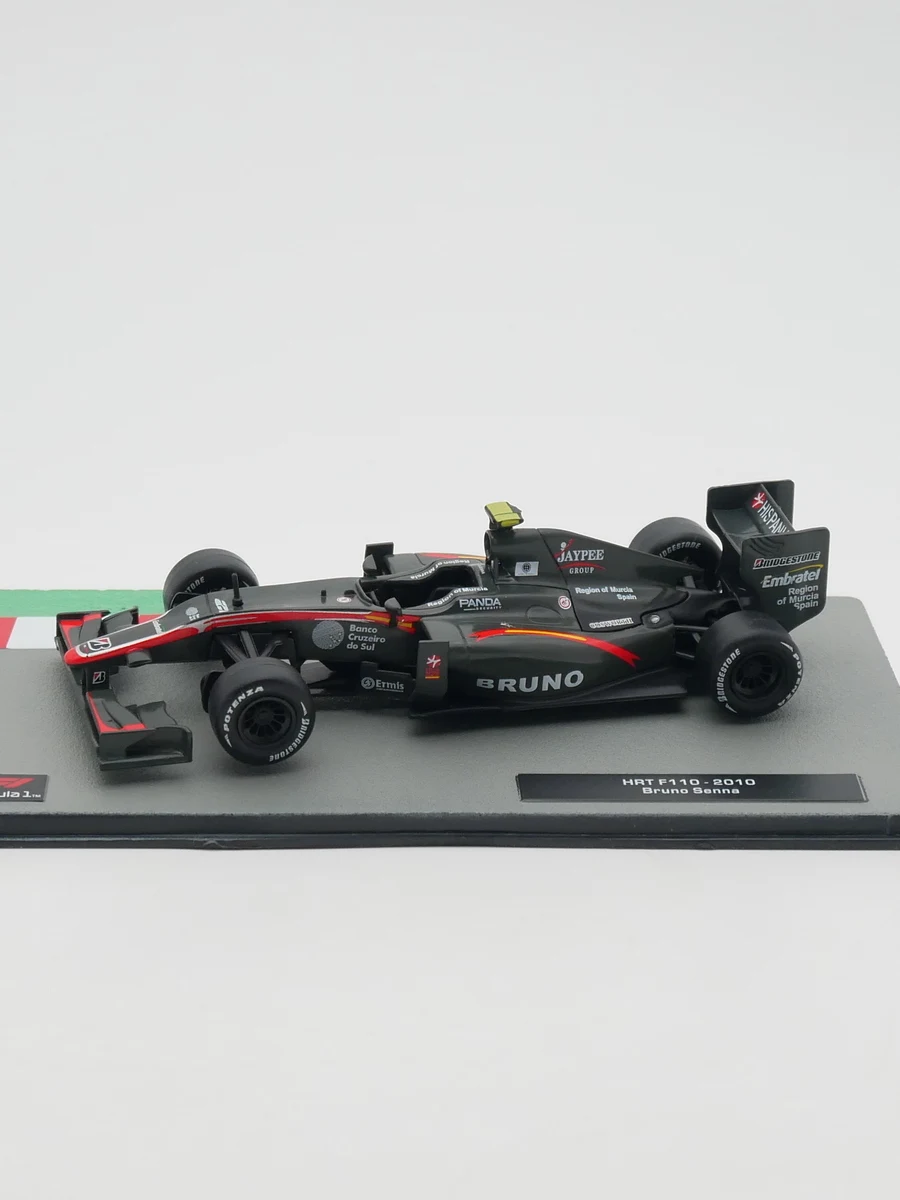 Ixo 1:43 HAT F110 2010 Bruno Senna Racing Diecast Car Model Metal Toy Vehicle