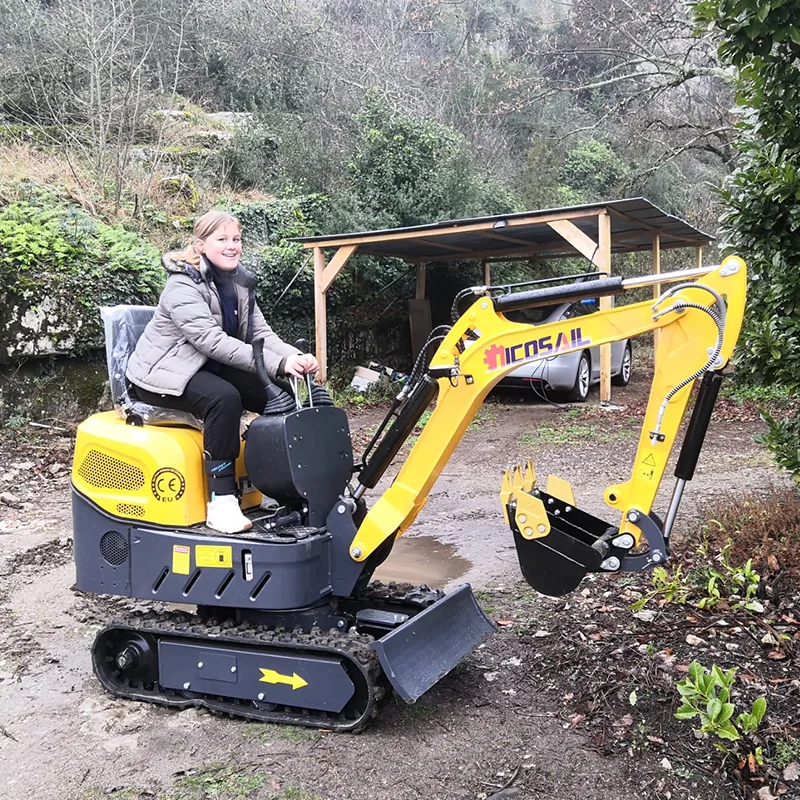 Mini Crawler Excavator High Quality EPA EUR5 for Construction Farm And Ranch Light-Duty Compact Excavator