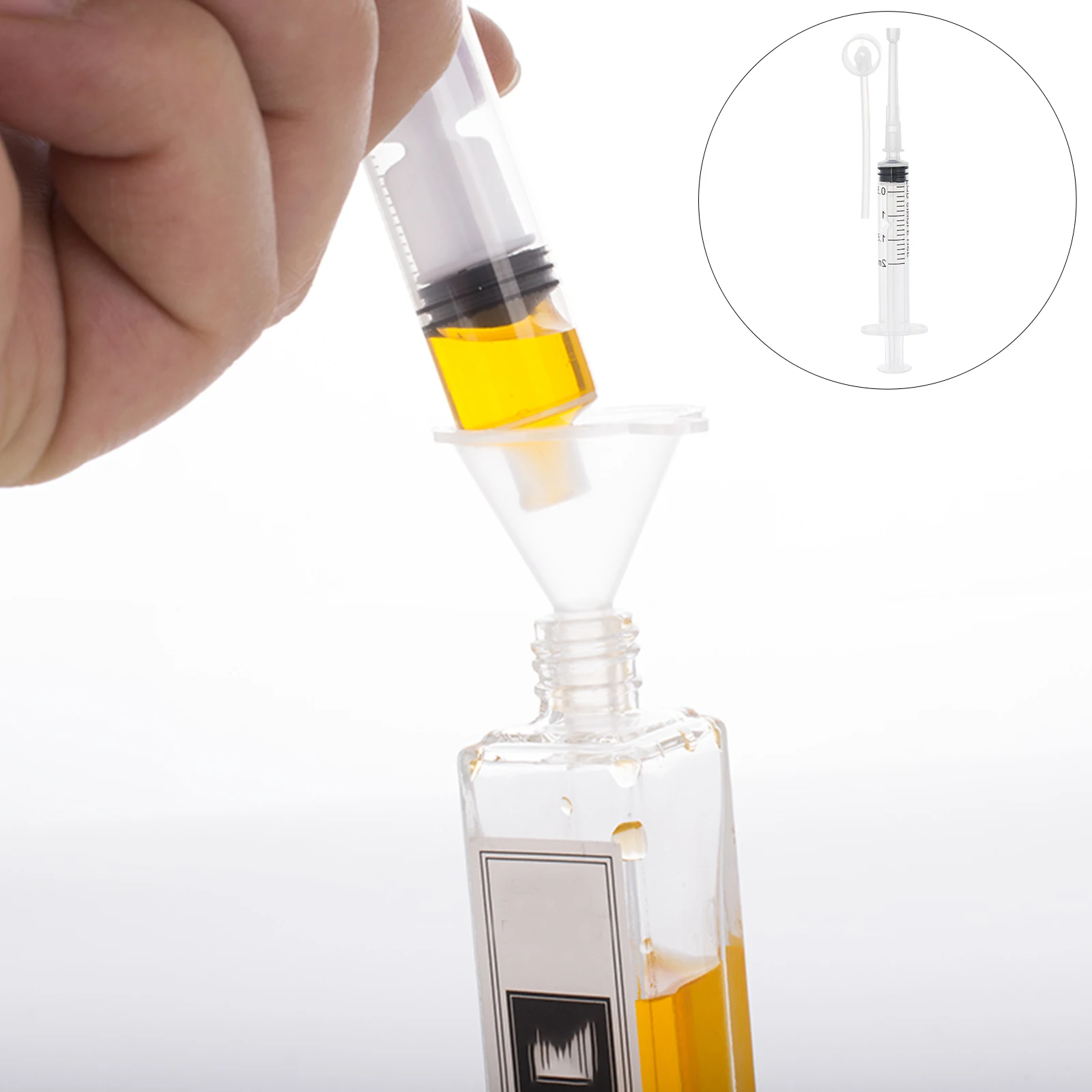 

1 Set Transferring Liquids Dispensing Syringe Quantitative Filling Liquid Measuring Without Needle Perfume Tools Liquid