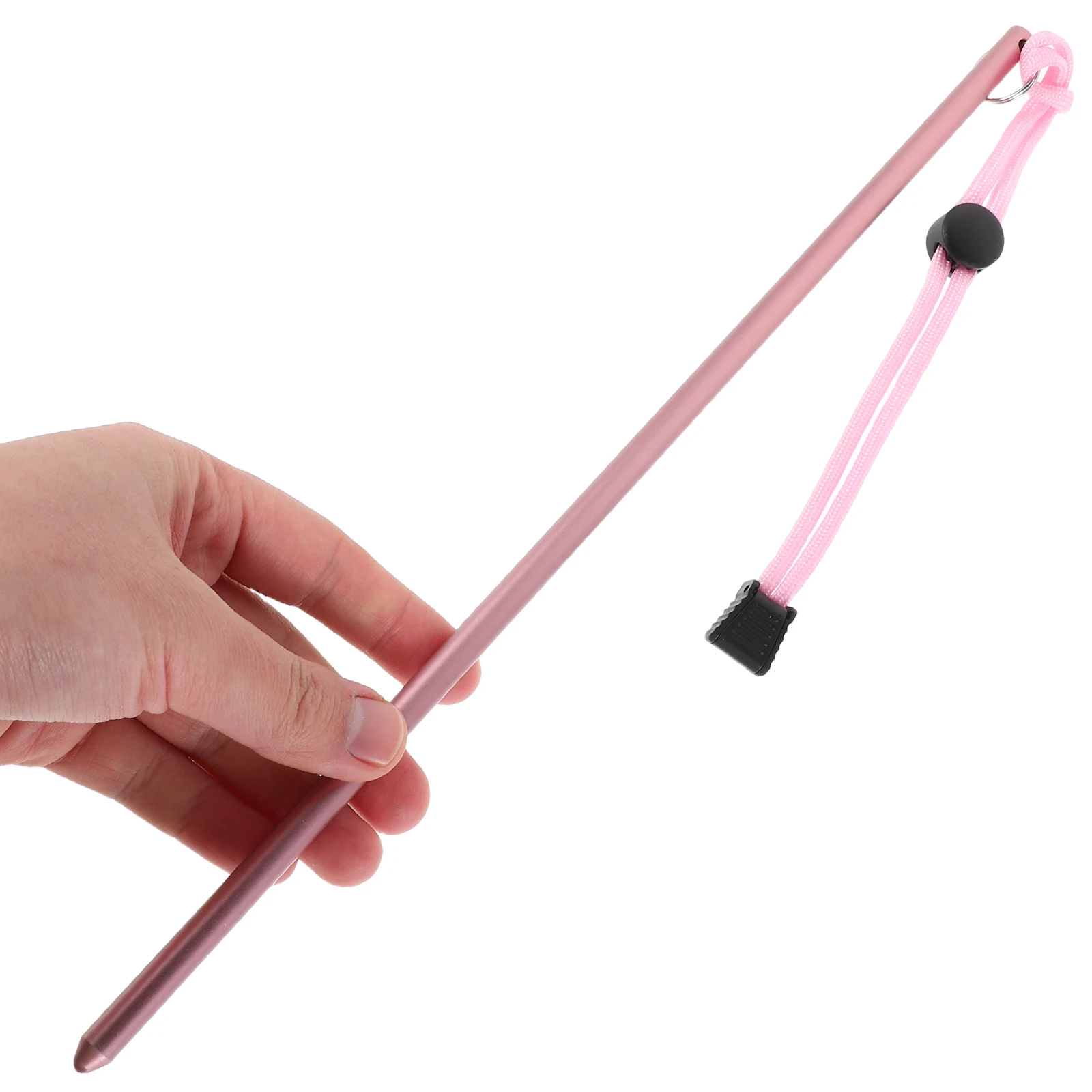 

1pc Sturdy Aluminum Scuba Diving Probe With Lanyard Outdoor Exploration Tool For Diving Adventure and Bottle Knocker