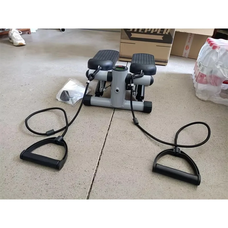 

Домашний мини-степпер с педалями, складной тренажер для фитнеса, степ-аэробика, степпер для спортзала, беговая дорожка