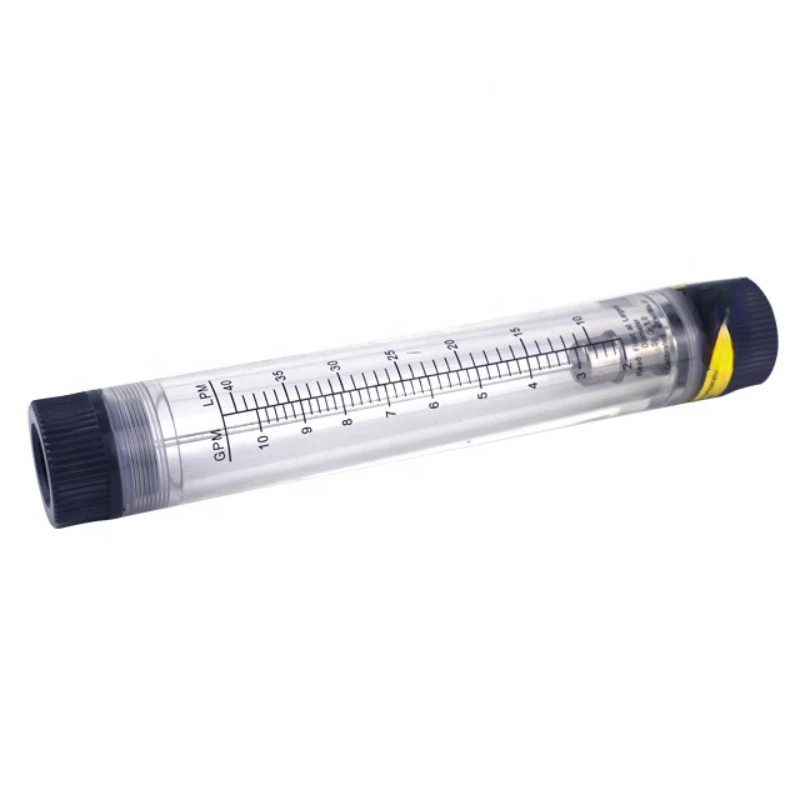 spare parts 30GPM Inline Acrylic Flowmeter Liquid Flow Meter