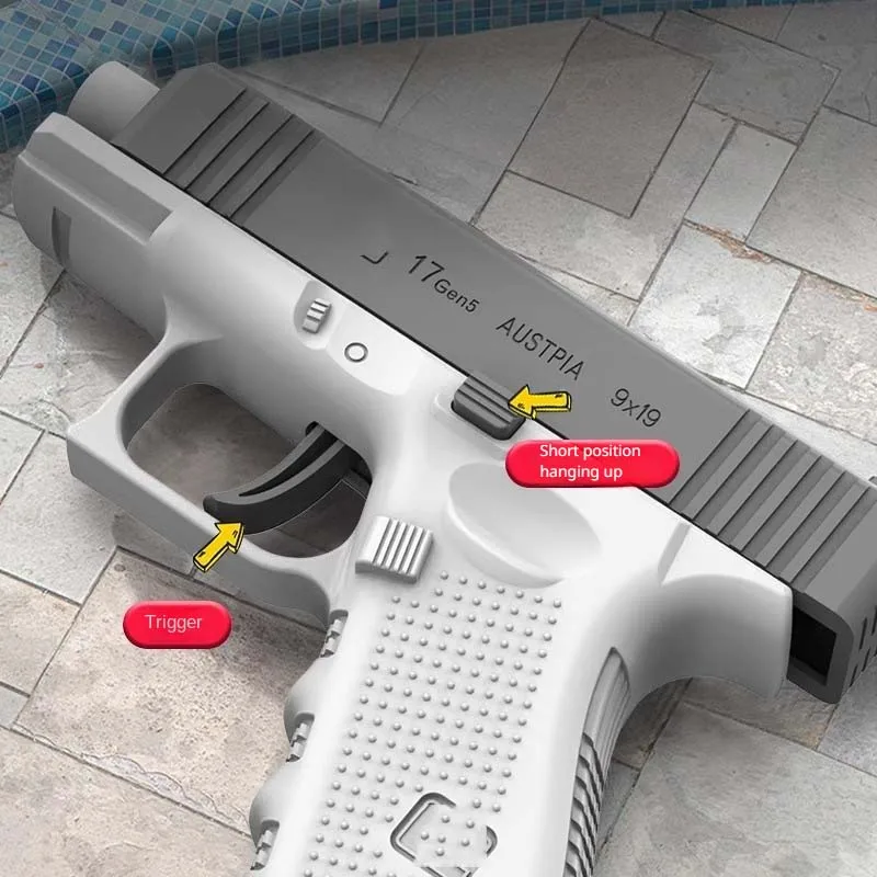 Minipistola de agua para niños, pistola de agua repetida, Batalla de agua en la playa, baño, piscina, juguete de regalo, juego para niños