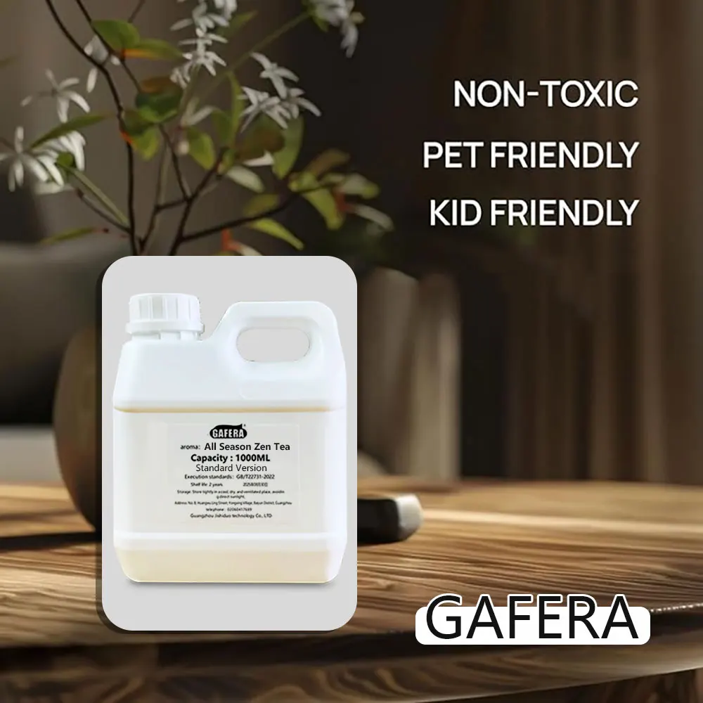 GAFERA 1000ml (33.8 fl.oz) Sage And Sea Salt Essential Oils - For All Waterless Diffuser, Diffuser Replenish Aromatherapy Oil