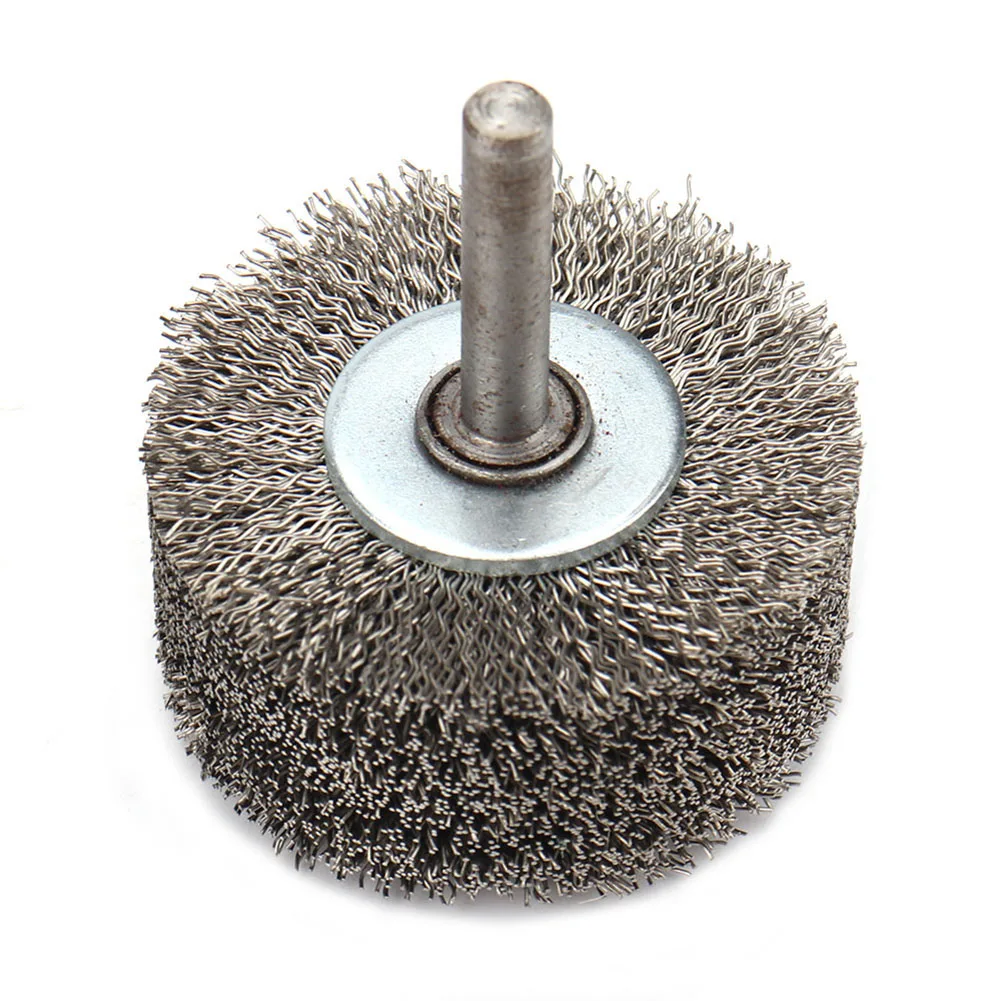 50/75/100mm Steel Wire Brush Wheel Brush Rotary Tools For Metal Rust Removal Polishing Grinder Rotary Tools Accessories