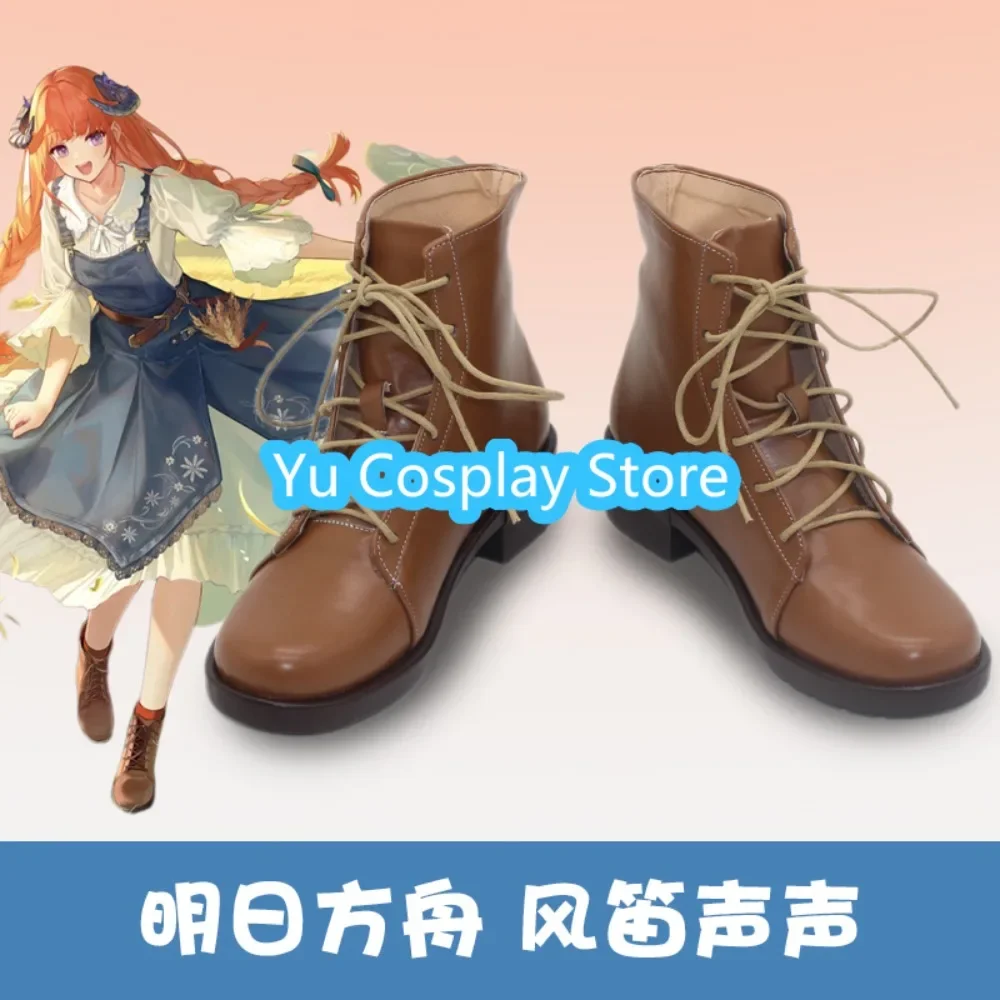 

Yu Косплей Магазин Arknights Bagpipe Обувь для косплея Хэллоуин Обувь для ролевых игр Сапоги Аниме Игровой костюм Реквизит Аниме