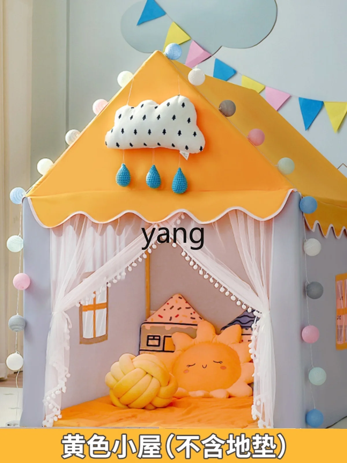 CX Luxury Princess House Tent Baby Girl Indoor Tent Children's Secret Base Castle Toy