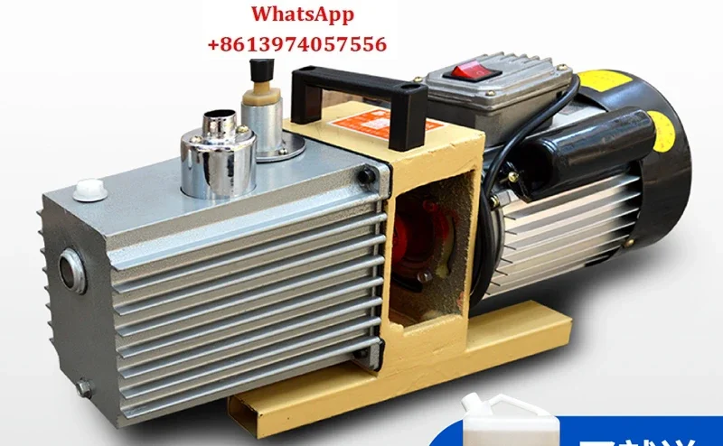 Direct-connected bipolar rotary vane vacuum pump air pump repair air conditioner refrigerator experiment 2XZ-124