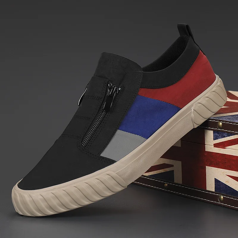 Loafers For Men Shoes Autumu New Men Canvas Shoes Classic Leisure Shoes Comfortable Breathable Sneakers For Men Loafers