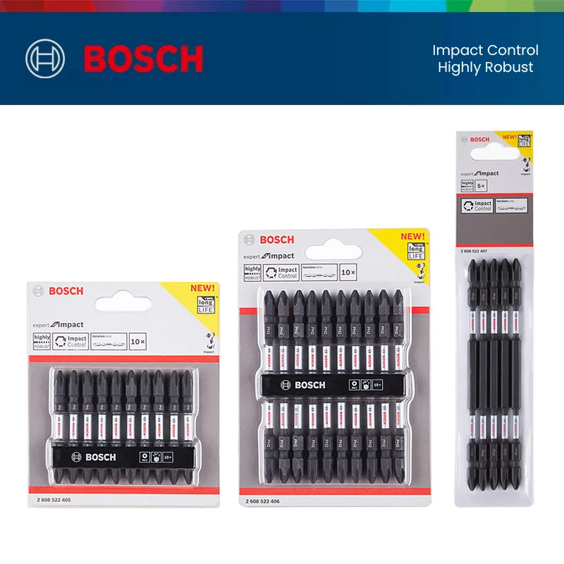 

Насадки для ударной отвертки Bosch Expert for Impact High Robust