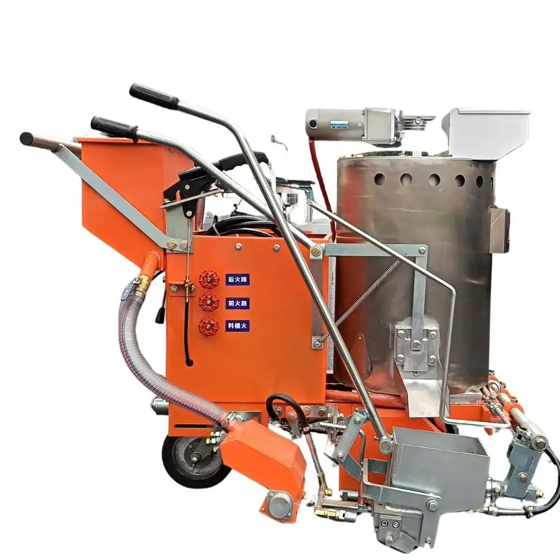 Automatic Electric Thermoplastic Road Marking Line Machine with Engine-Road Painting & Marker Machine