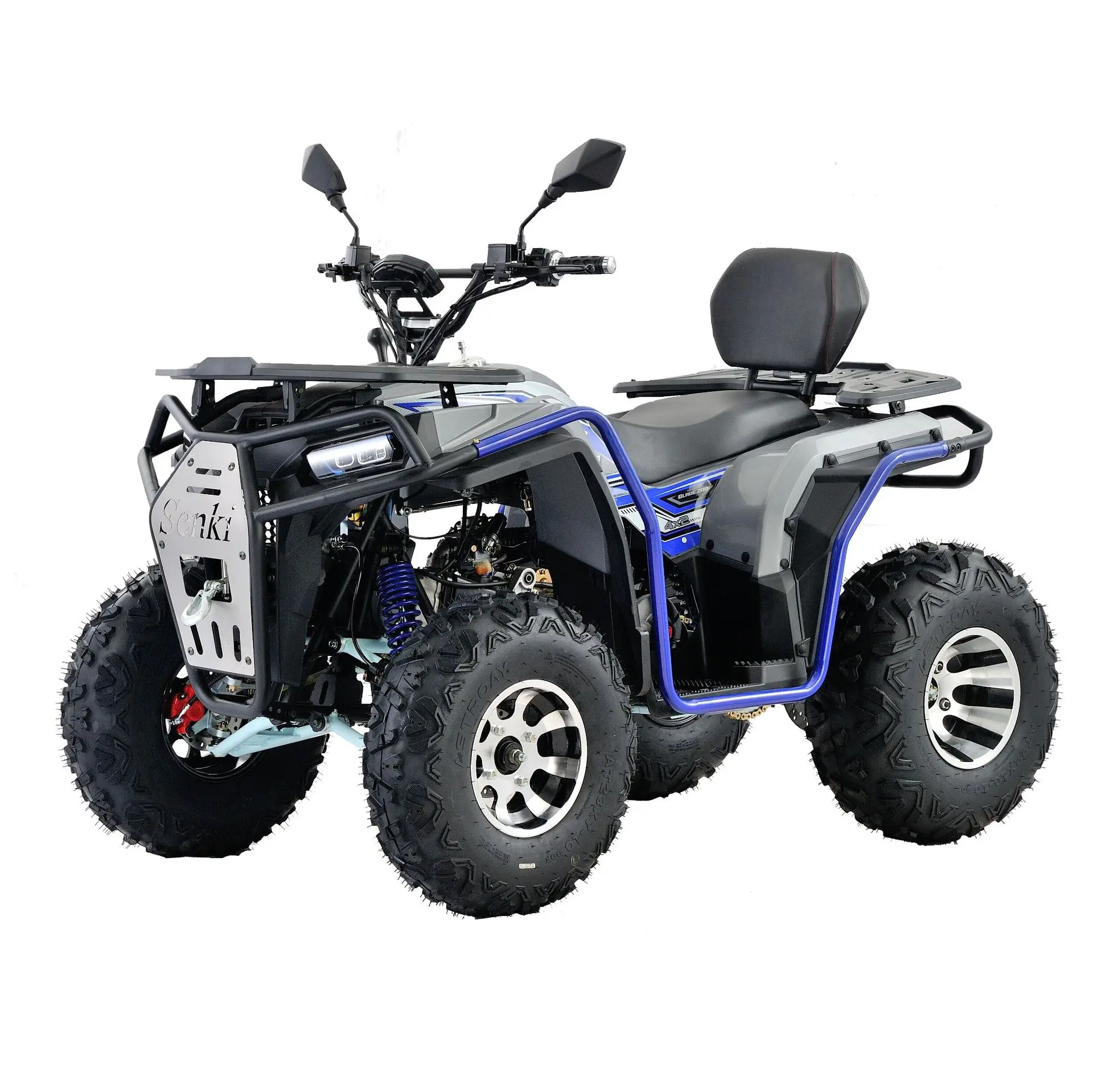 Four Wheel All Terrain Vehicles Big Off Road Tires Farm Motor Bike Sports Drift 200CC Atv