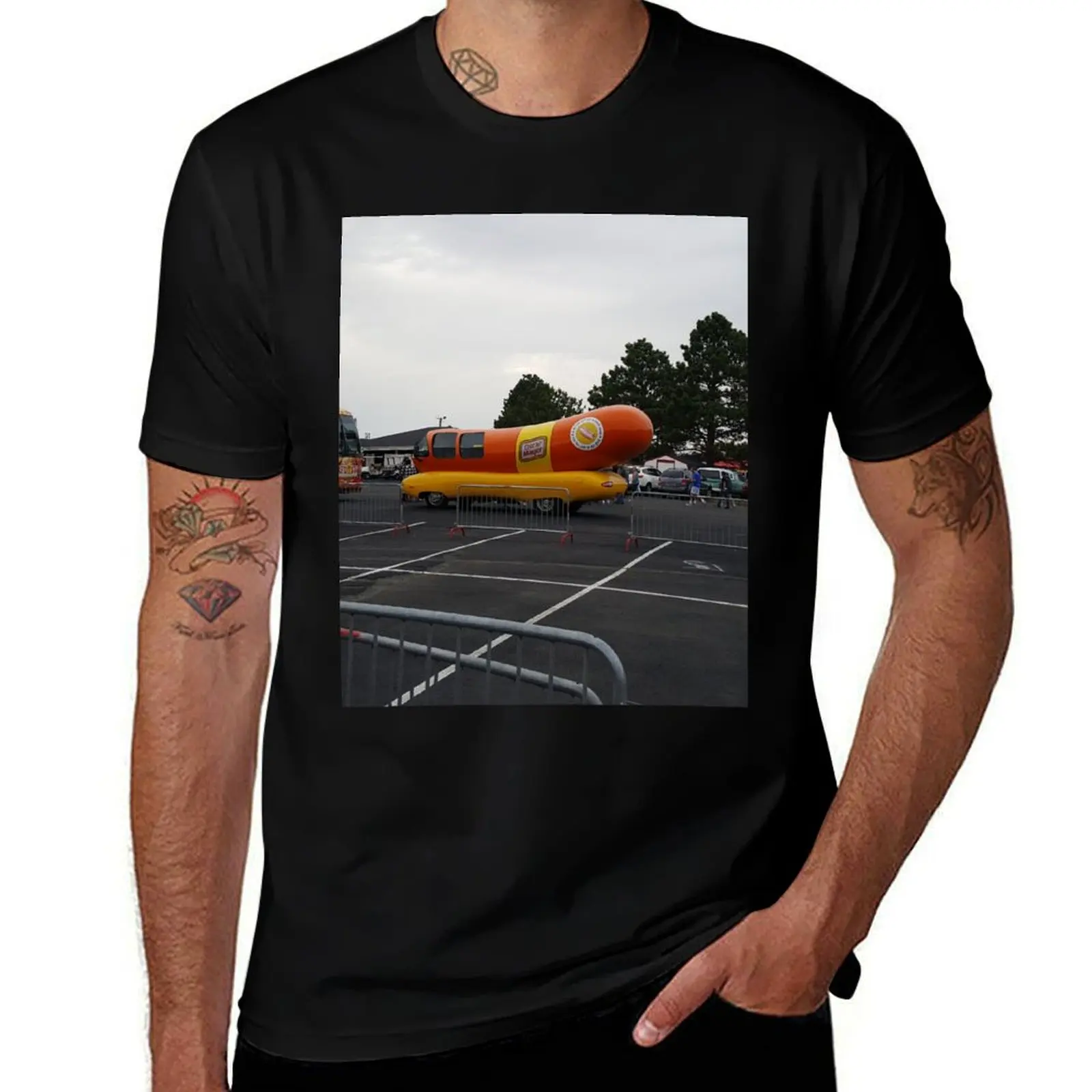Oscar Mayer Weenie Mobile camiseta hombre camiseta gráfica