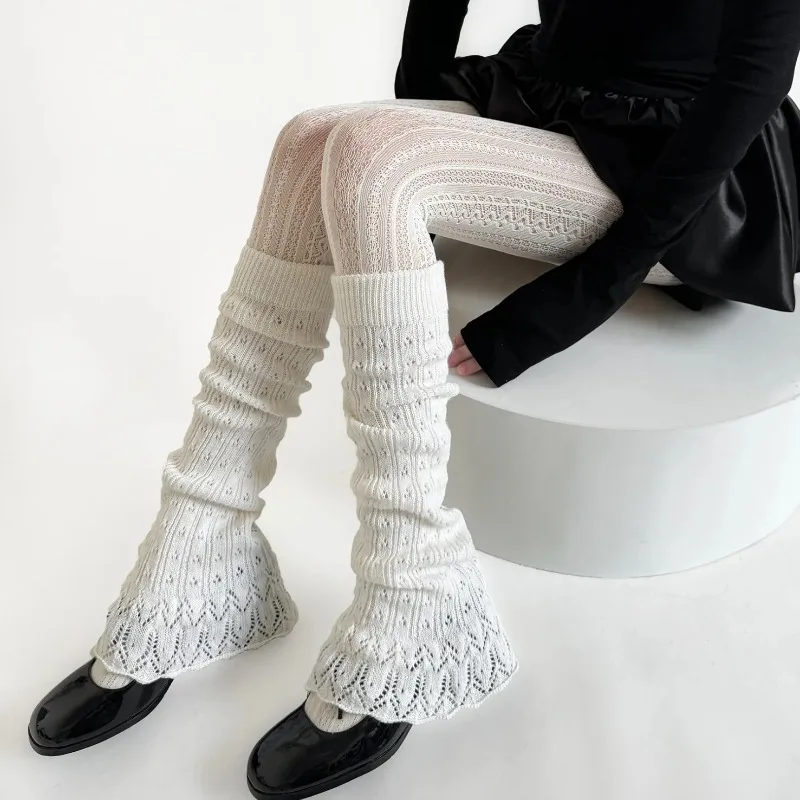 

Autumn Women Lolita Tights Lace Stockings Woman Hollow Out White Female Pantyhose Stockings Tattoo Tights Pattern