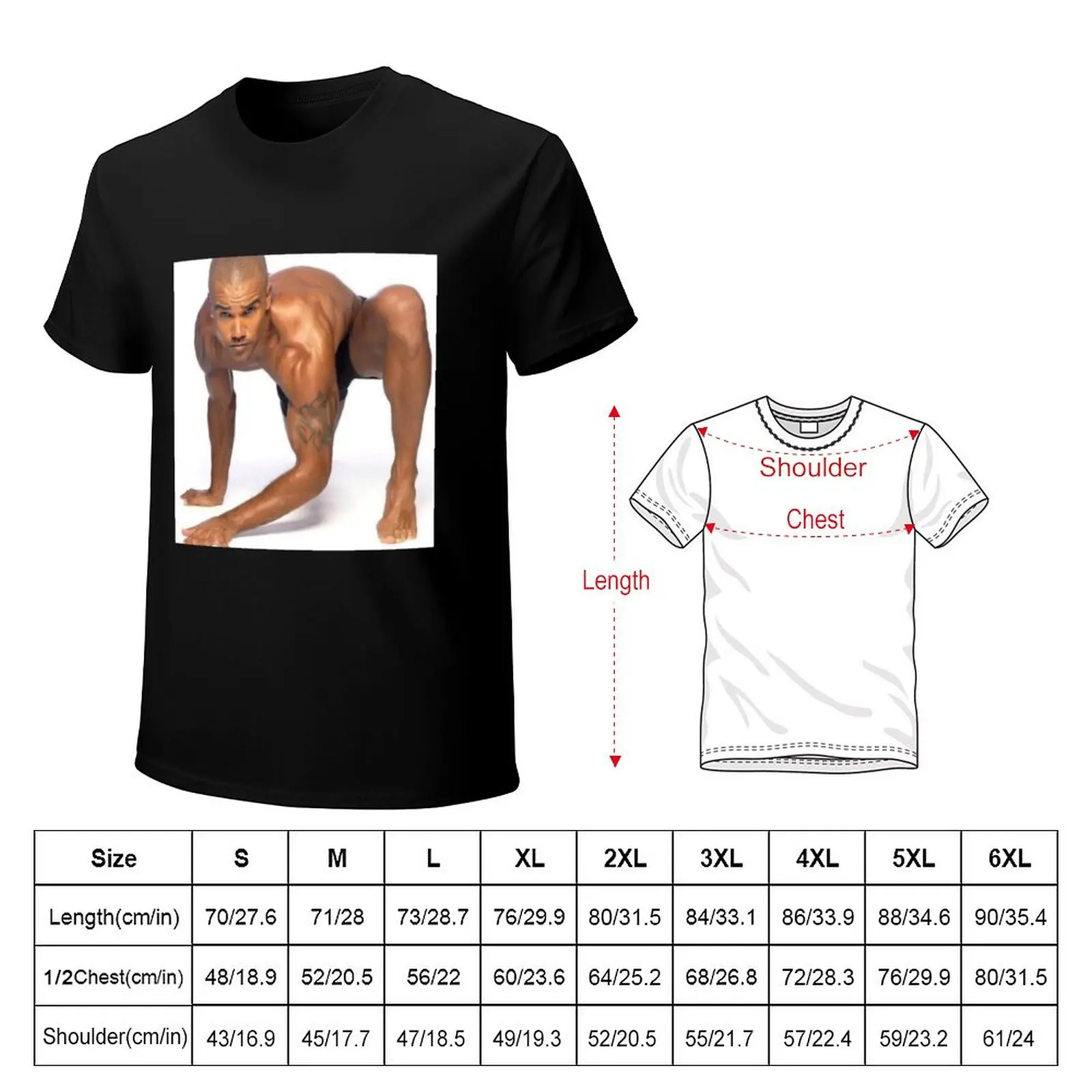 Shemar Moore T-Shirt funny t shirts Short sleeve tee sweat shirt mens clothes