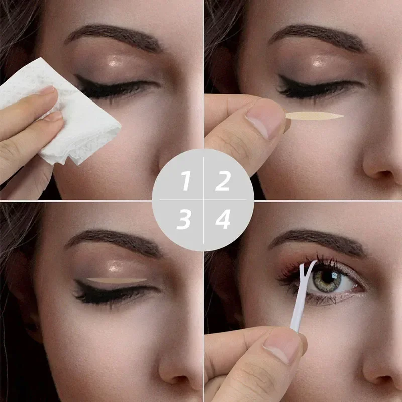 600PCS 눈꺼풀 이중 스티커 패치 처진 이중 눈꺼풀 테이프 보이지 않는 떨어진 눈꺼풀 MB311