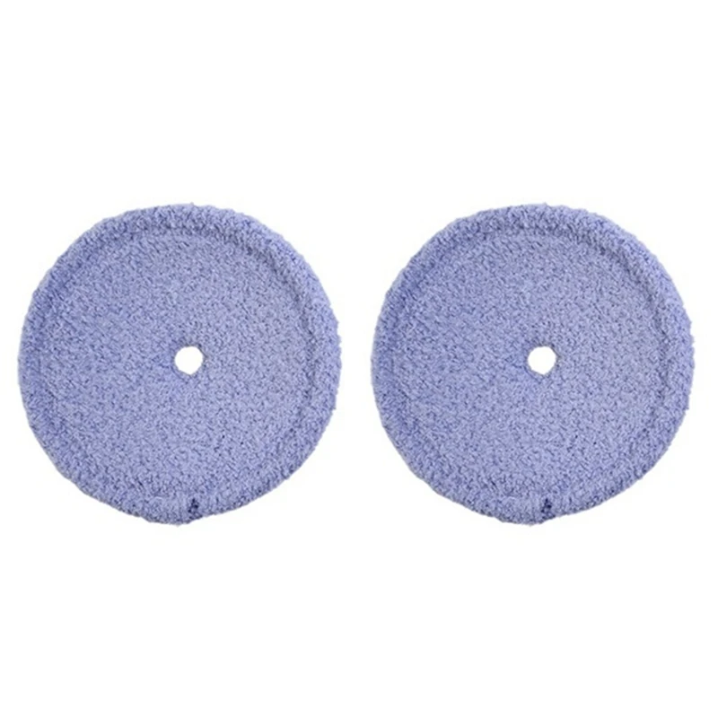 2Pcs Mopping Cloths For EVERYBOT Edge RS700 RS500 Replace Washable Microfiber Mop Pads Household Clenaing Tool