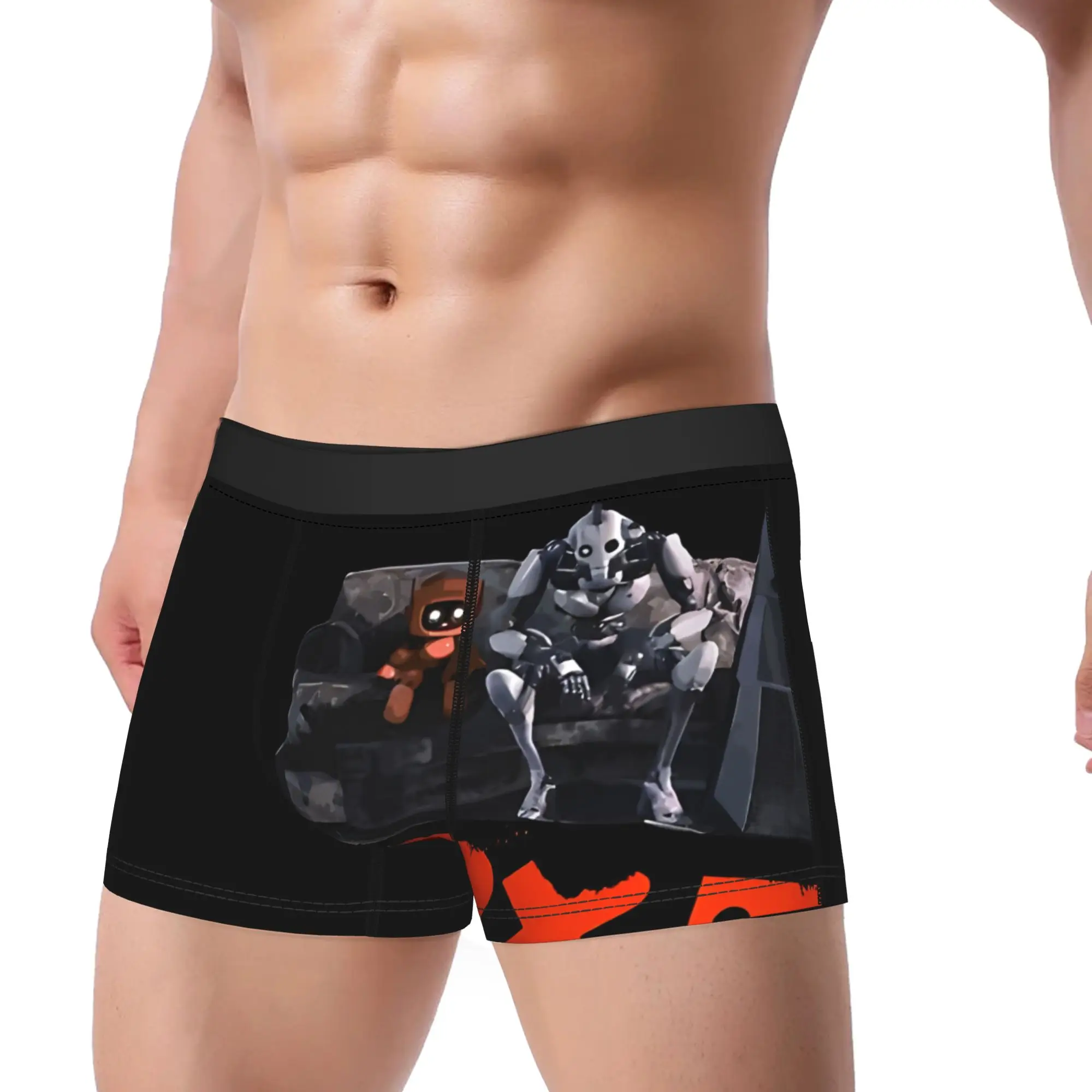 lLove Death And Robots4 lLove Death and Robots Underpants Breathbale Panties Man Underwear Comfortable Shorts Boxer Briefs