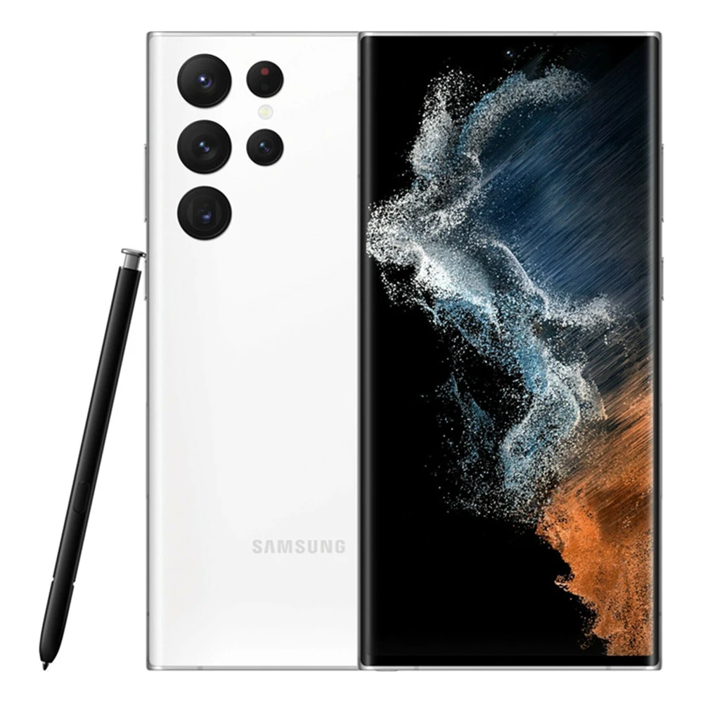 Samsung Galaxy S22 Ultra 5G Android Smartphone 6.8-inch 108MP Samsung S22U US Edition 5000mAh Unlocked Four Camera 5000mAh 45W